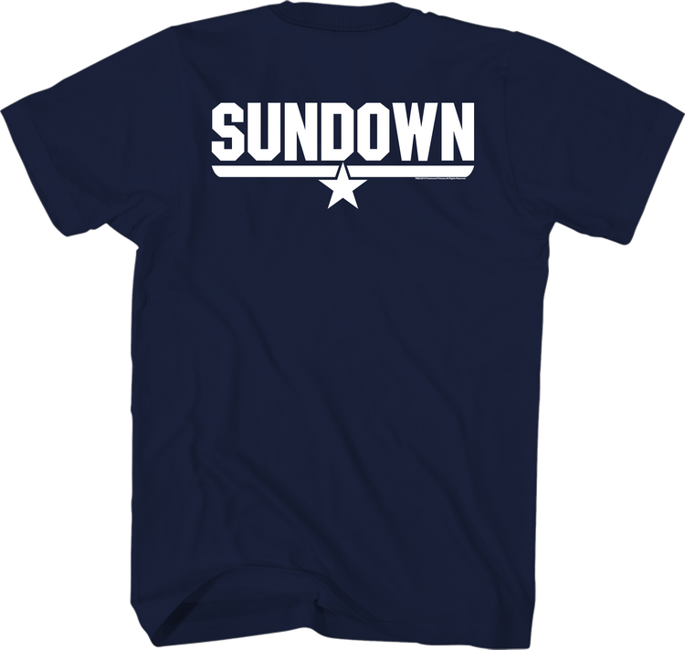 Sundown Name Top Gun T-Shirt