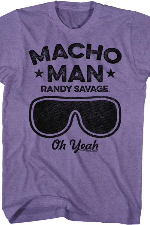 Sunglasses Macho Man Randy Savage T-Shirt