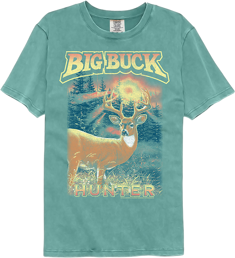 Sunlight Big Buck Hunter Comfort Colors Brand T-Shirt