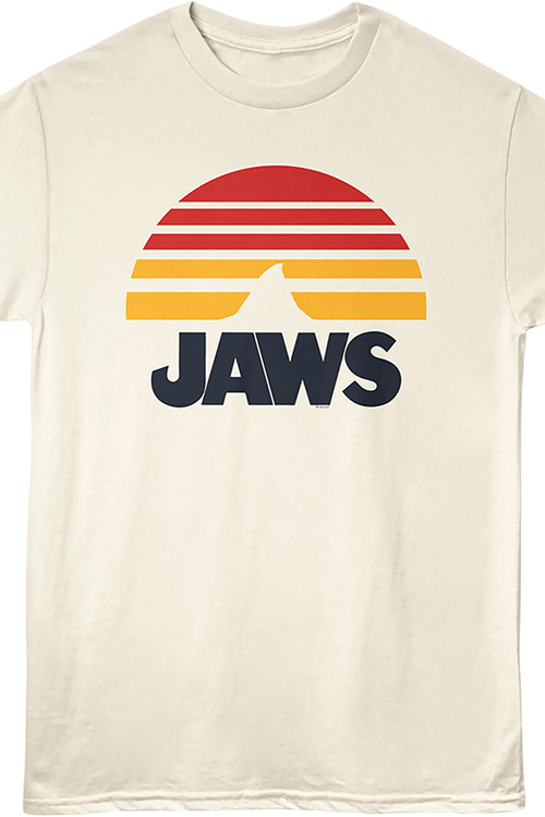 Sunset Shark Fin Jaws T-Shirt