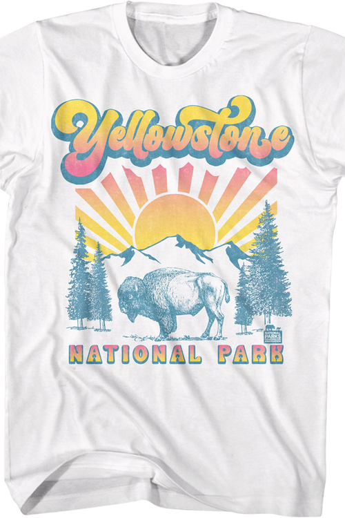 Sunset Yellowstone National Park T-Shirt