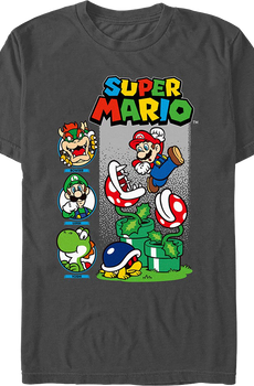 Super Mario Bros. Comic Book Cover Nintendo T-Shirt