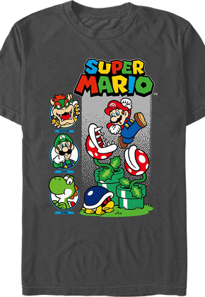Super Mario Bros. Comic Book Cover Nintendo T-Shirt