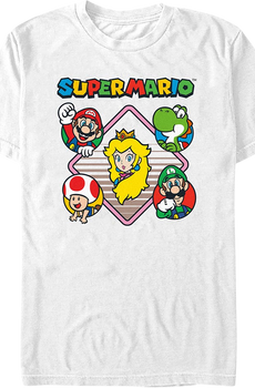 Super Mario Bros. Diamond Nintendo T-Shirt