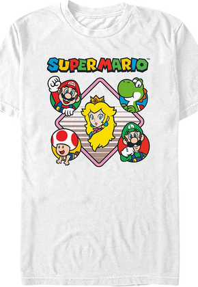 Super Mario Bros. Diamond Nintendo T-Shirt