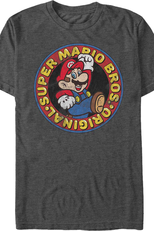 Super Mario Bros. Original Circle Nintendo T-Shirt