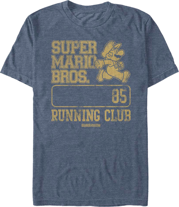Super Mario Bros. Running Club Nintendo T-Shirt