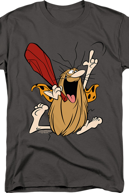 Superhero Pose Captain Caveman T-Shirt