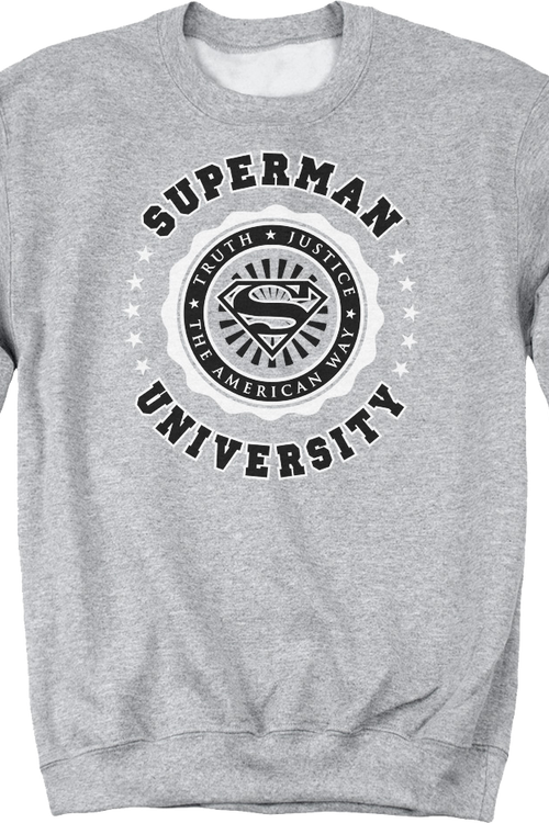 Superman University DC Comics Sweatshirt