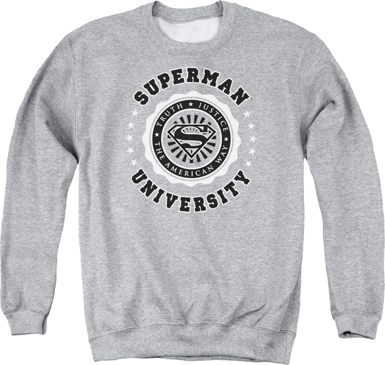 Superman University DC Comics Sweatshirt