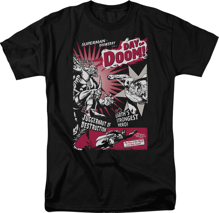 Superman vs. Doomsday DC Comics T-Shirt