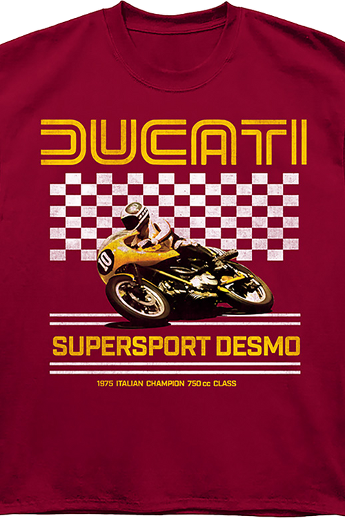 SuperSport Desmo Ducati Oversized T-Shirt