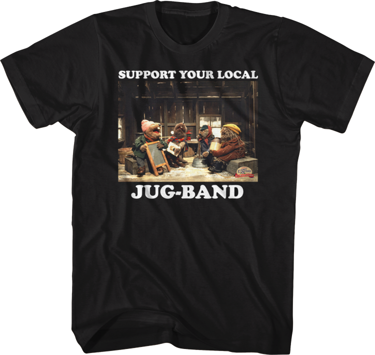 Support Your Local Jug-Band Emmet Otter T-Shirt