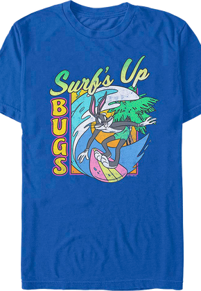 Surf's Up Bugs Bunny Looney Tunes T-Shirt