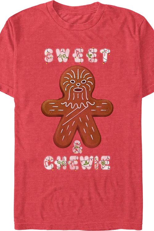 Sweet & Chewie Gingerbread Man Star Wars T-Shirt