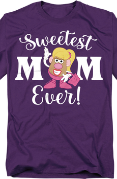 Sweetest Mom Ever Mrs. Potato Head T-Shirt