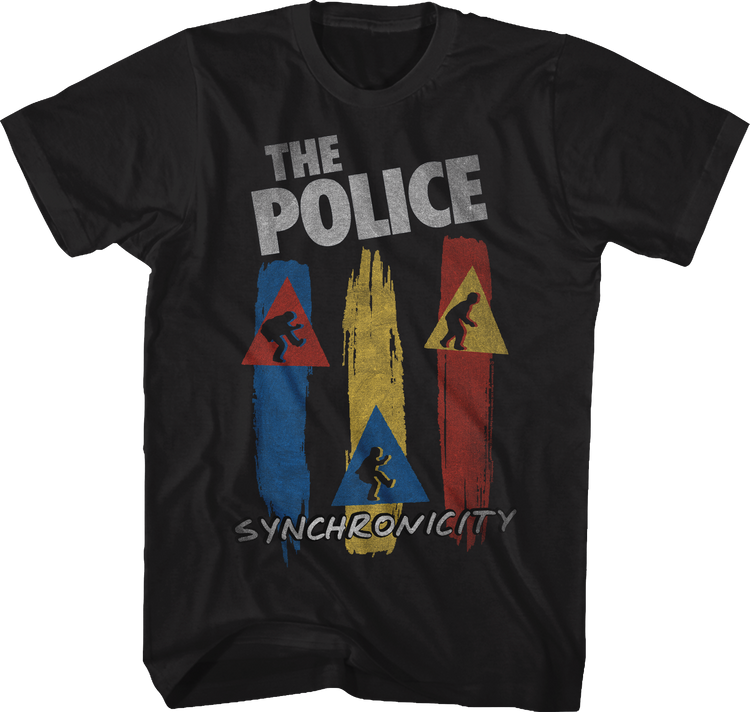 Synchronicity Silhouettes The Police T-Shirt