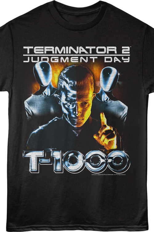 T-1000 Terminator 2 Judgment Day T-Shirt
