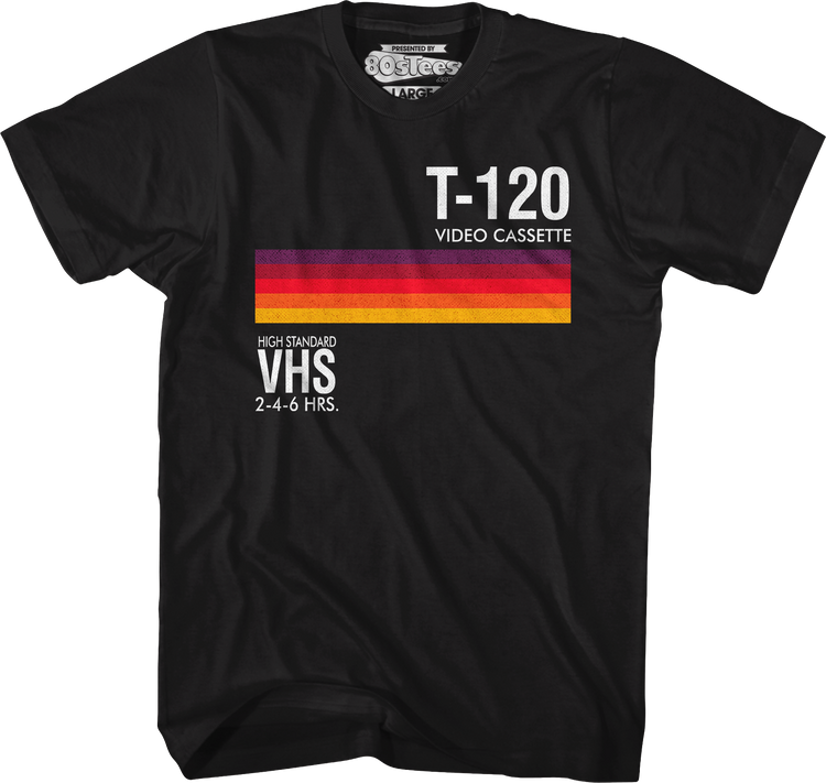 T-120 VHS T-Shirt