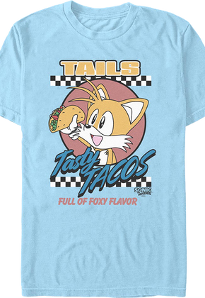 Tails Tasty Tacos Sonic The Hedgehog T-Shirt