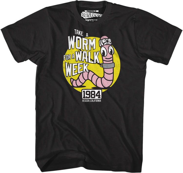 Take A Worm For A Walk Week Karate Kid T-Shirt