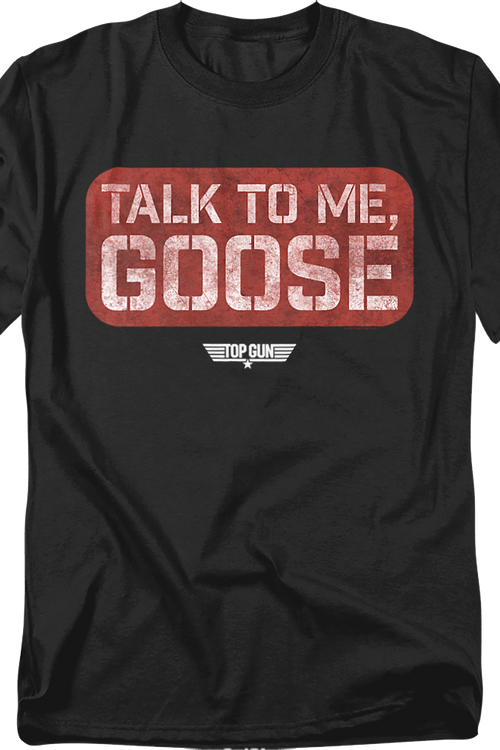 Talk To Me Goose Stamp Top Gun T-Shirt
