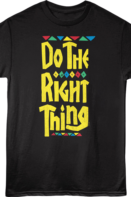 Tall Logo Do The Right Thing T-Shirt