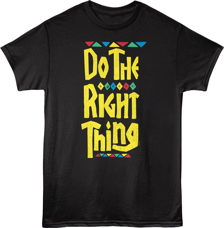 Tall Logo Do The Right Thing T-Shirt