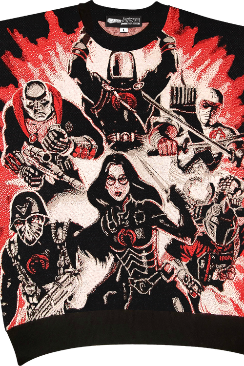 Team Cobra GI Joe Knitted Sweater