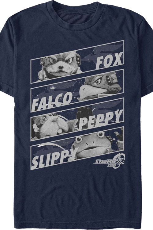 Team Roll Call Star Fox T-Shirt