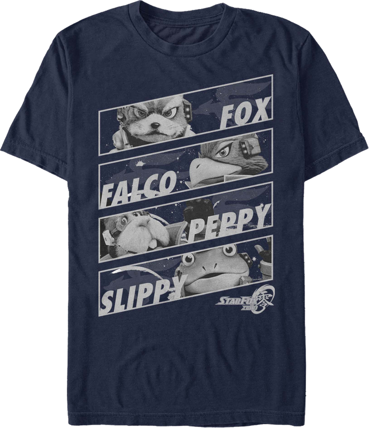 Team Roll Call Star Fox T-Shirt
