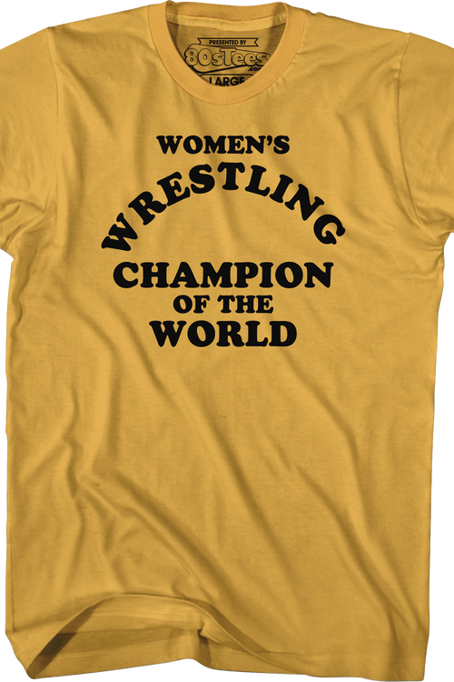 Women's Wrestling Champion T-Shirt