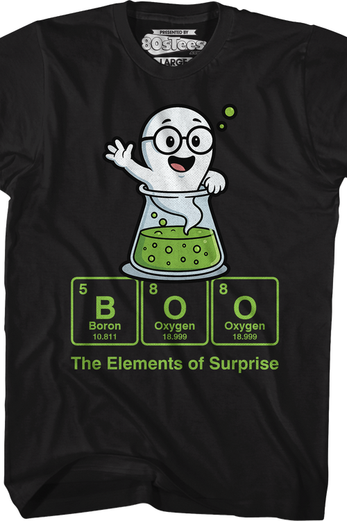 Boo The Elements of Surprise T-Shirt