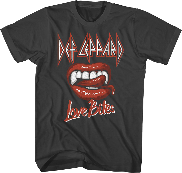 Teeth Love Bites Def Leppard T-Shirt