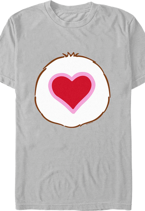 Tenderheart Bear Belly Badge Care Bears T-Shirt