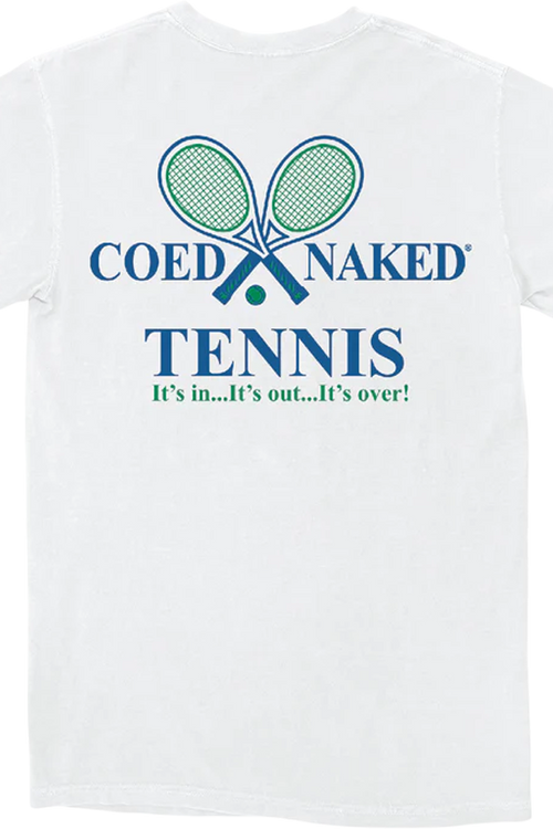 Tennis Coed Naked T-Shirt