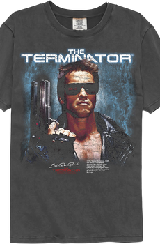 Terminator Jacket Pistol Comfort Colors Brand T-Shirt