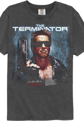Terminator Jacket Pistol Comfort Colors Brand T-Shirt