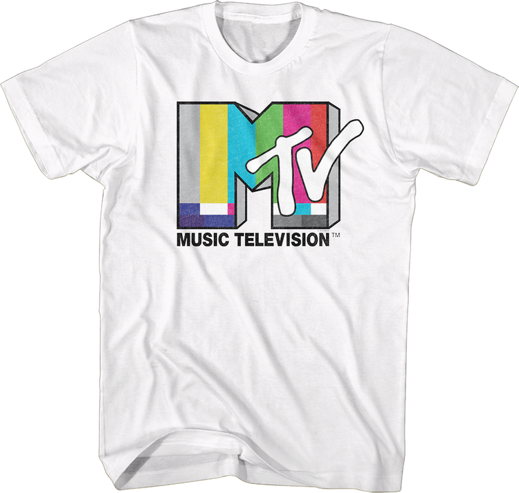 Test Pattern Logo MTV Shirt