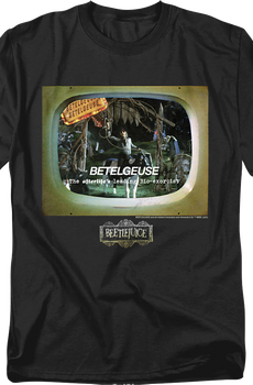 The Afterlife's Leading Bio-Exorcist Commercial Beetlejuice T-Shirt