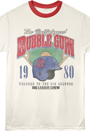The Ballplayers' Bubble Gum Big League Chew Ringer Shirt