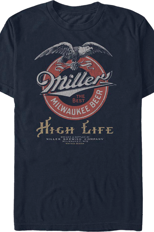 The Best Milwaukee Beer Miller High Life T-Shirt