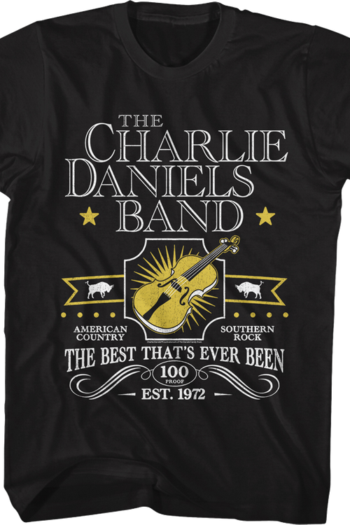 The Best That's Ever Been Charlie Daniels Band T-Shirt