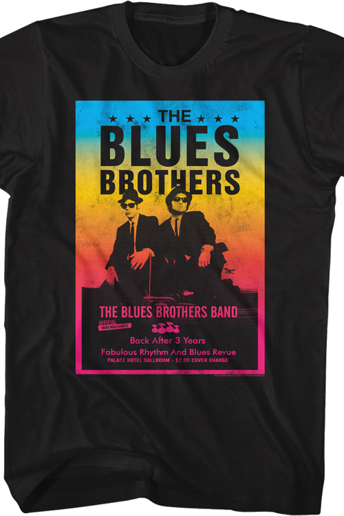 Colorful Poster Blues Brothers T-Shirt