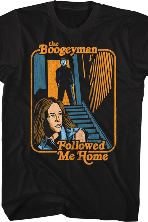 The Boogeyman Followed Me Home No Knife Halloween T-Shirt