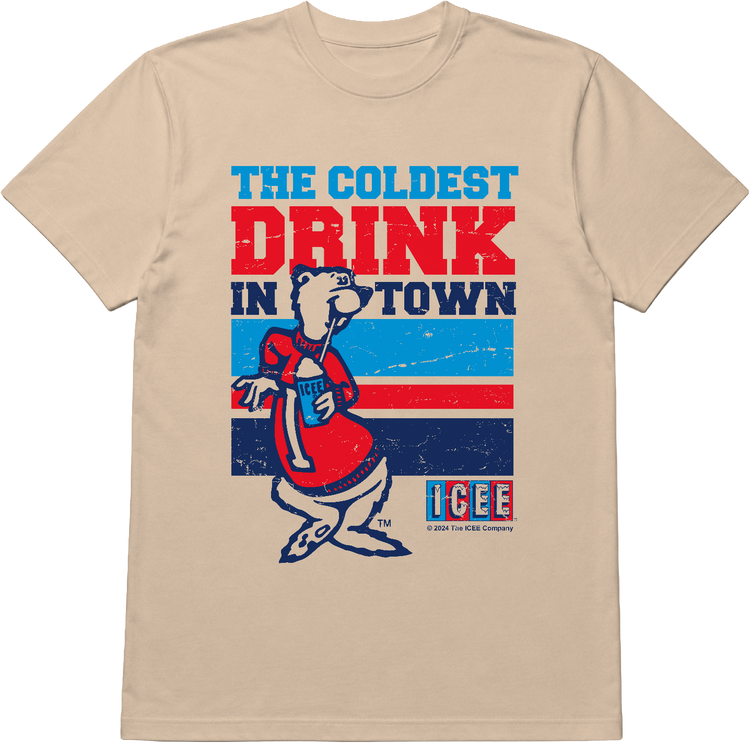 The Coldest Drink In Town Polar Bear ICEE T-Shirt