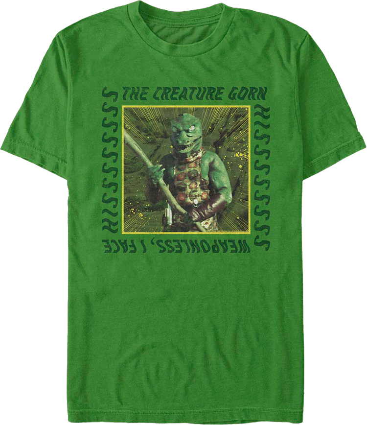 The Creature Gorn Star Trek T-Shirt
