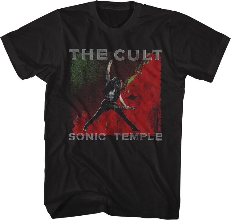 Retro Sonic Temple The Cult T-Shirt