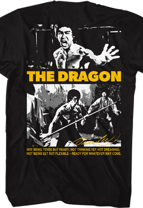 The Dragon Front & Back Bruce Lee T-Shirt