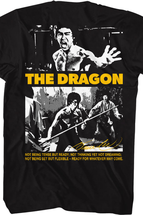 The Dragon Front & Back Bruce Lee T-Shirt